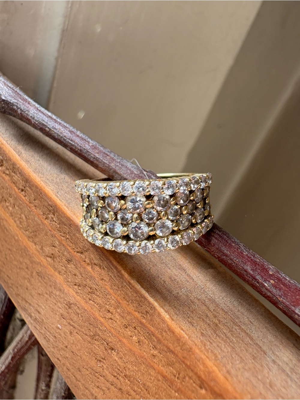 18k gold and 2.00Cttw diamond band